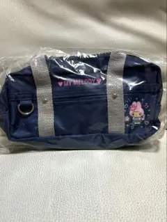 サンリオ スクールバッグ風 マルチポーチ マイメロディ ブラウン ギャル