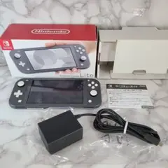 【動作確認済み】Nintendo Switch ライト 本体のみ グレー