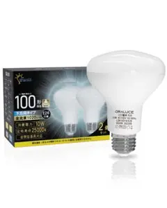 LED電球 E26口金 レフランプ形 昼光色 100形相当