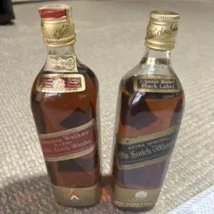 古酒Johnnie Walker Red Label & Black Label