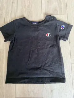Champion ブラック Tシャツ 80