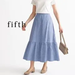 【美品】fifth フィフス　ティアード　ロングスカート
