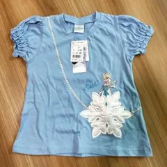 Frozen エルサ Tシャツ 100cm 水色 新品未使用