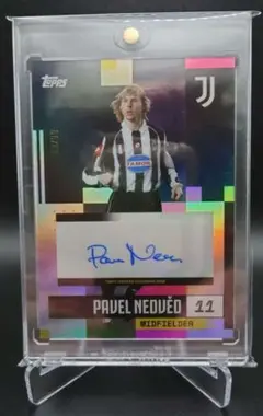 Topps Chrome NEDVED ネドベド 直筆サイン ゴールド 50シリ Topps Chrome NEDVED ネドベド 直筆サイン ゴールド 50シリ