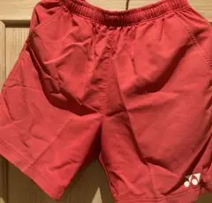 ヨネックス ハーフパンツ S赤