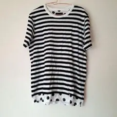 TSUMORI CHISATO ボーダーtシャツ サイズ表示2