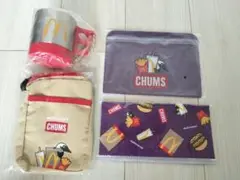 マクドナルド CHUMS コラボグッズセット 福袋2023