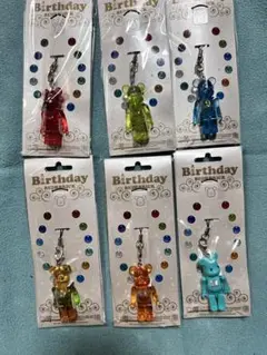 Birthday BE@RBRICK ベアブリック　バースディ 6個セット