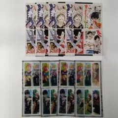 ハイキュー!!　スクラップ風カード　チェンジングしおり　4セット最強ジャンプ7月