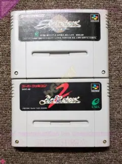 ●SFCソフト アクトレイザー ＋ アクトレイザー2 計2個 (各箱説なし)
