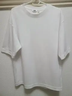 ユニクロU エアリズムコットンオーバーサイズTシャツ M ホワイト 白