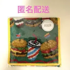【新品未使用】FEILER ハンバーガー柄 ハンカチポーチ