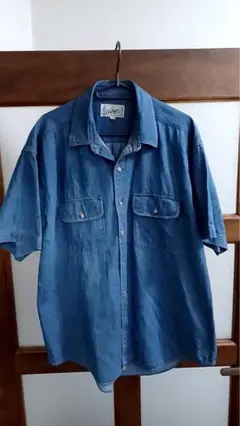 Unique デニム 半袖シャツ L
