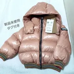 完売モデル! BURBERRY ダウン アウター バーバリー チルドレン