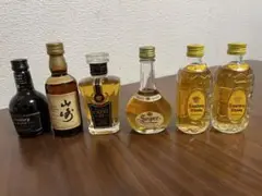 ウィスキー ミニボトル 6本セット