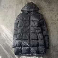 【Tommy girl】トミーガール(M)ハーフダウンジャケット ブラック