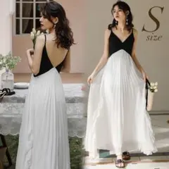 新品♡シフォン ロングドレス セクシー キャバドレス マキシ ワンピース 披露宴