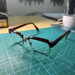 Lichtブラウン メガネ ヴィンテージ