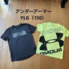 UNDER ARMOUR Tシャツ 2枚セット 黒・黄色