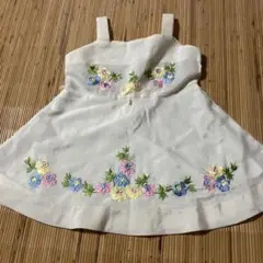 Lita's 刺繍入りスリップドレス