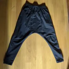JGGMenブラック サルエルパンツ Mサイズ