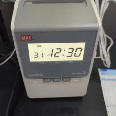 01　タイムレコーダー　MAX ER-80S2
