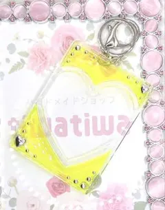 トレカキーホルダー♡デコ♡ケース♡レジン♡色変更可♡No.34