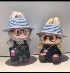 LABUBUラブブぬいぐるみ　着せ替え服　4点セット