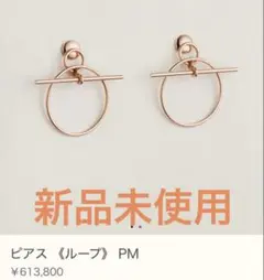 る*こ様 新品未使用2025.5購入HERMES エルメス　シルバーループ　フー る*こ様 新品未使用2025.5購入HERMES エルメス シルバーループ