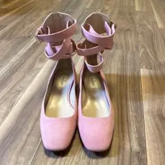 Valentino Garavani フラットシューズ ピンク 1回着用 美品