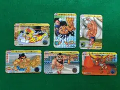 当時物　ストリートファイターⅡ　ミニカード　6種セット