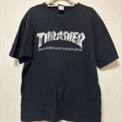 THRASHER スケートボードマガジン Tシャツ XL ブラック