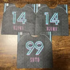 千葉ロッテマリーンズ　クーリッシュカバー　３枚セット