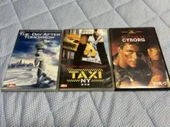 THE DAY AFTER TOMORROW・TAXI NY・CYBORGDVD