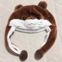 ⭐︎カワウソ　帽子　アニマル