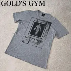 GOLD'S GYM ヴィンテージ　Tシャツ　グレー　トレーニング　トレーニー