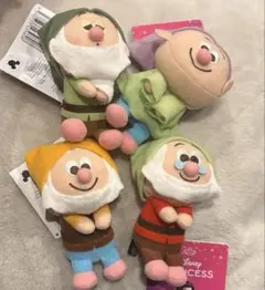 白雪姫&you 7人のこびと　ぬいぐるみ　マスコット　ナムコ限定