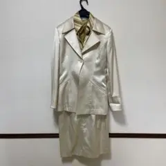 【訳あり】【匿名配送】婦人服 スカートスーツ上下セット一式 Yシャツ付き