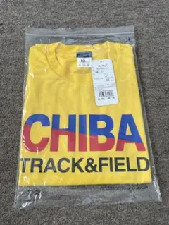国体 陸上競技 千葉県代表 Tシャツ イエロー