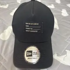 NEW ERA ブラック キャップ メッシュ