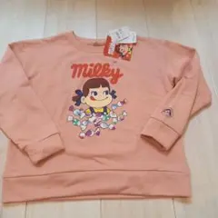 新品　サイズ150　ペコちゃん　トレーナー