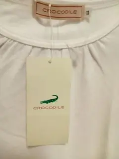 CROCODILE ホワイト タンクトップ LL