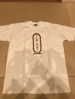 ヒエログリフ　Tシャツ　刺繍