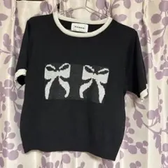 nemne アソート柄 サマーニットトップス