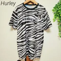 Hurley ハーレー ラッシュガード ゼブラ柄 UVカット 海水浴