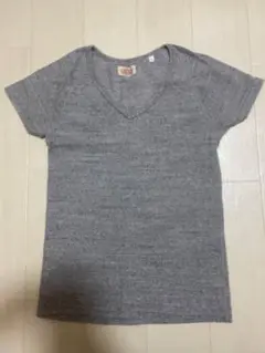 グレー Vネック Tシャツ サイズ0 伸縮性