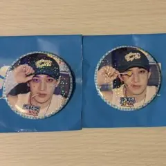 Straykids スキズ POPUP 缶バッジ バンチャン 2種 コンプ