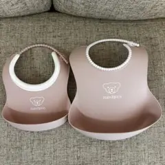 BabyBjörn お食事エプロン 2個セット ピンク