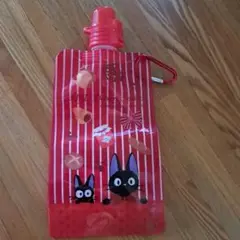 ⭐新品・未使用⭐魔女の宅急便・ワンプッシュ式 折りたたみ水筒