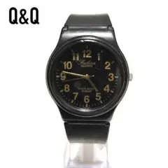 Q&Q Talon Quartz 腕時計 ブラック